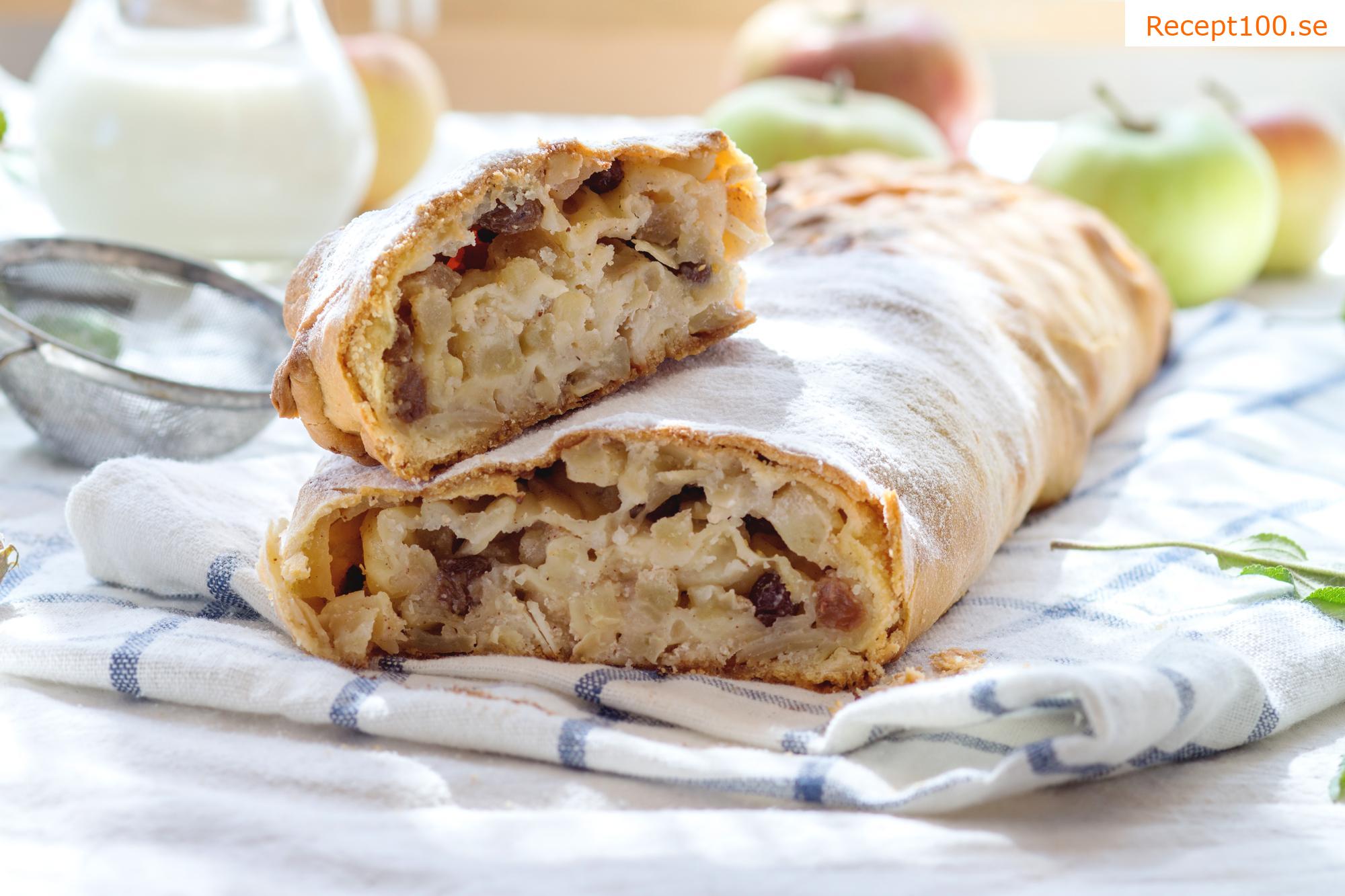 Äppelstrudel