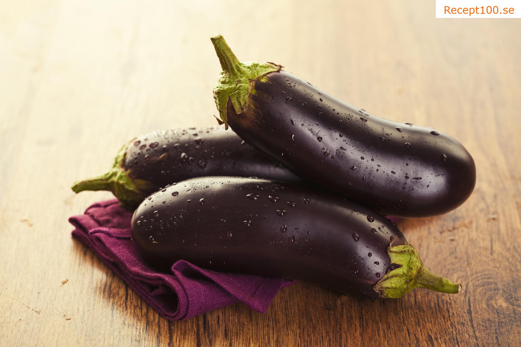 Auberginekräm Baba Ghanoush (vegan)