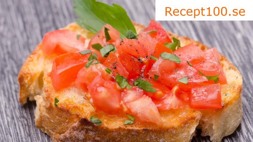 Bruschetta med tomater