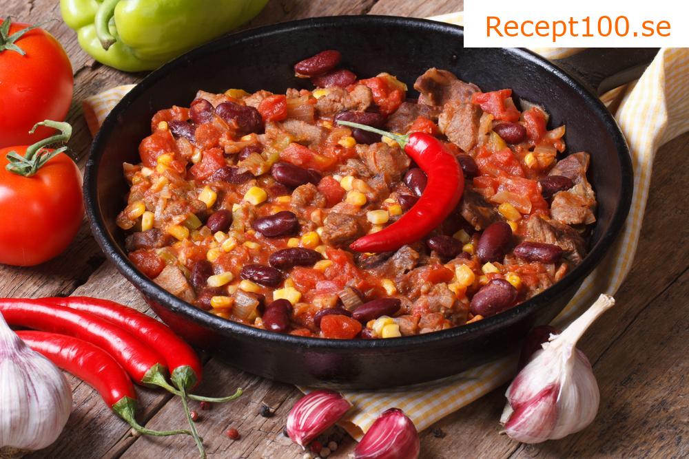 Chili (chili) med kött