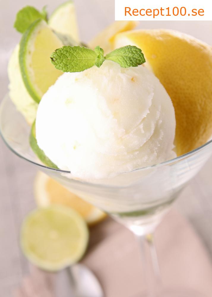 Citron sorbet