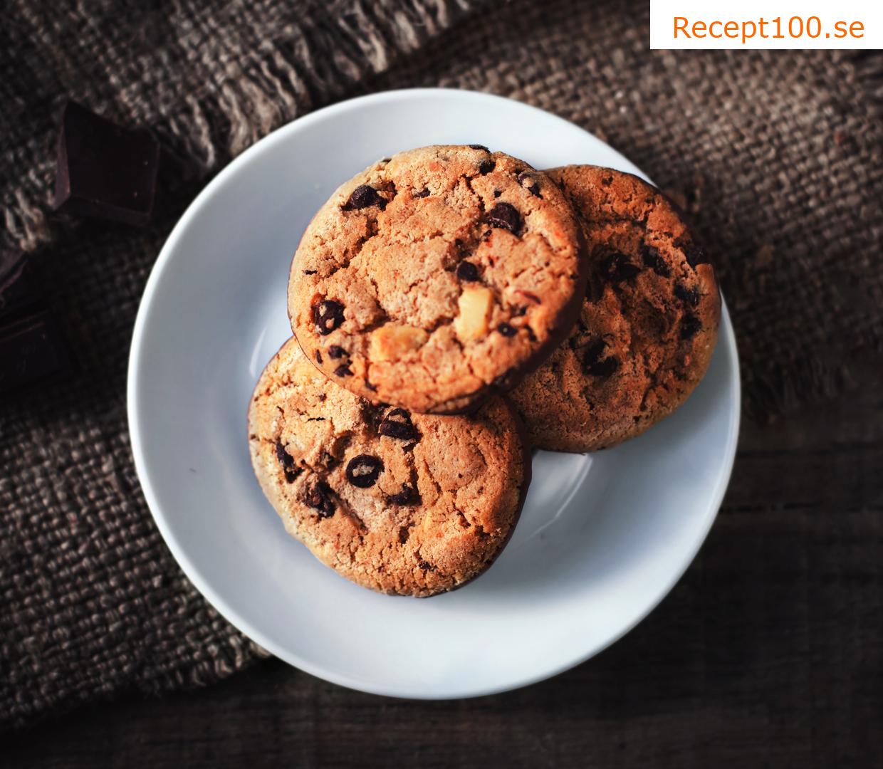 Cookies med chokladbitar