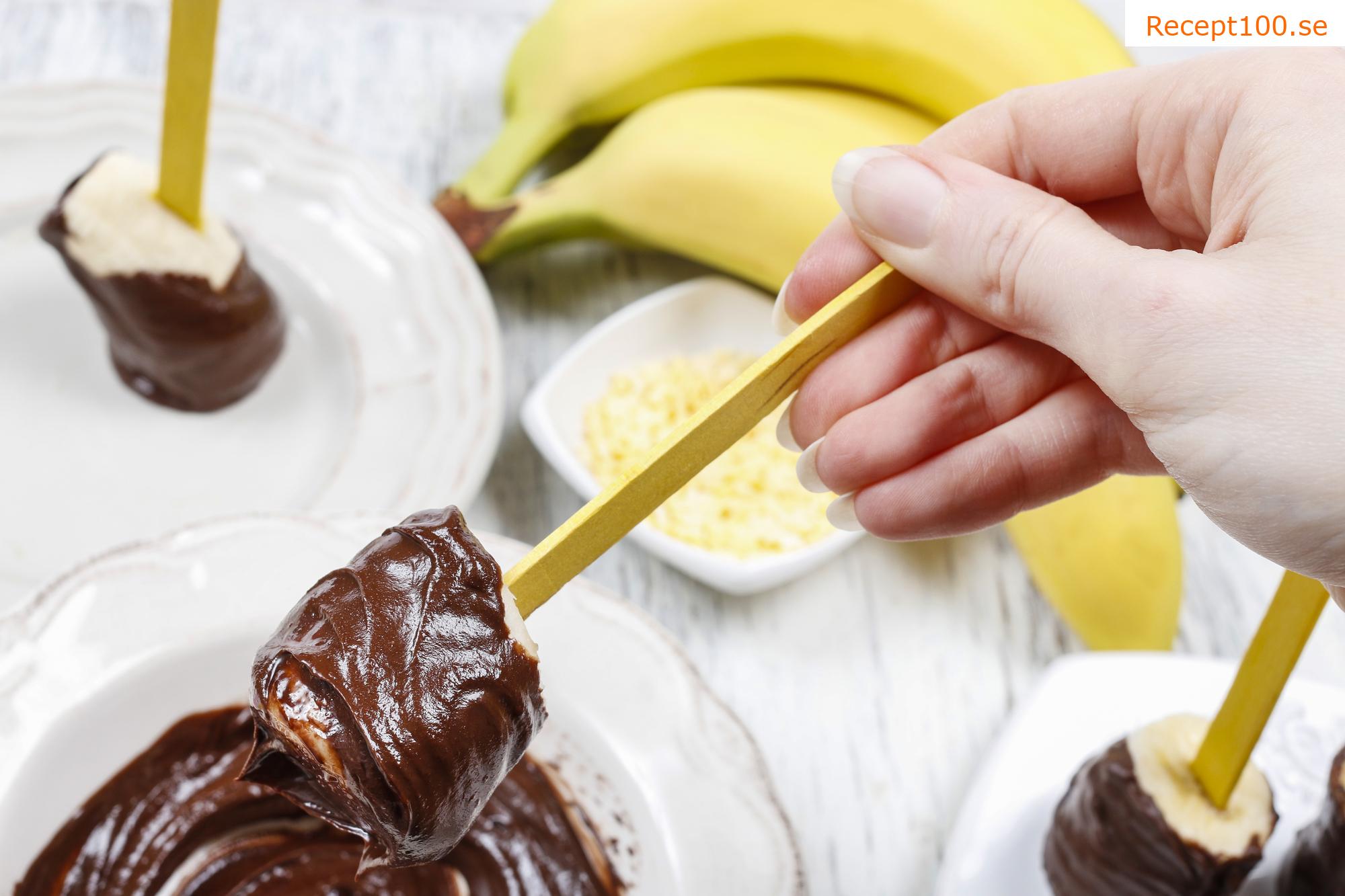 Fantastiska chokladbananer