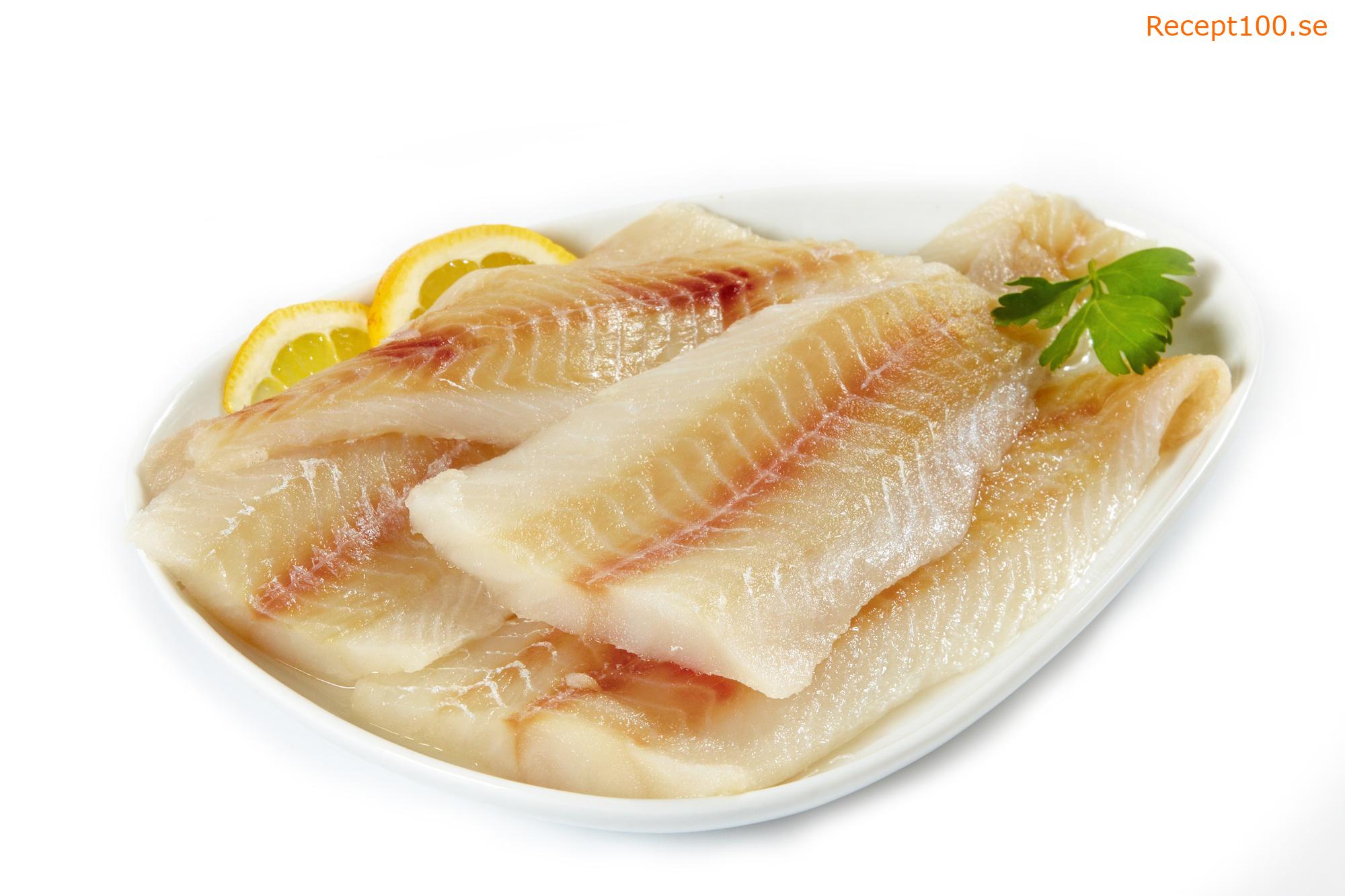 Fiskfiletcutlets bakade i ugnen utan stekning