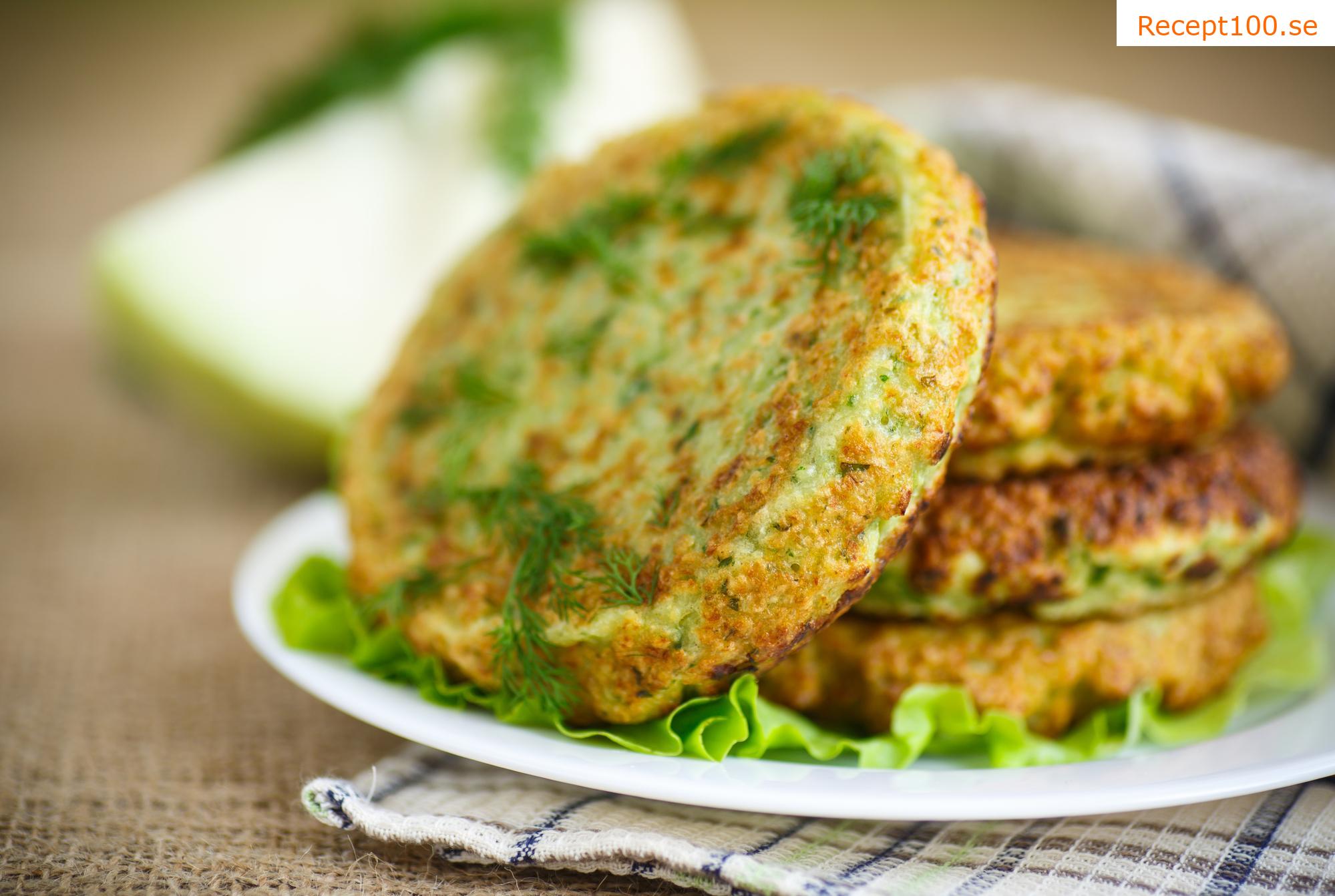 Fyllda zucchinibiffar