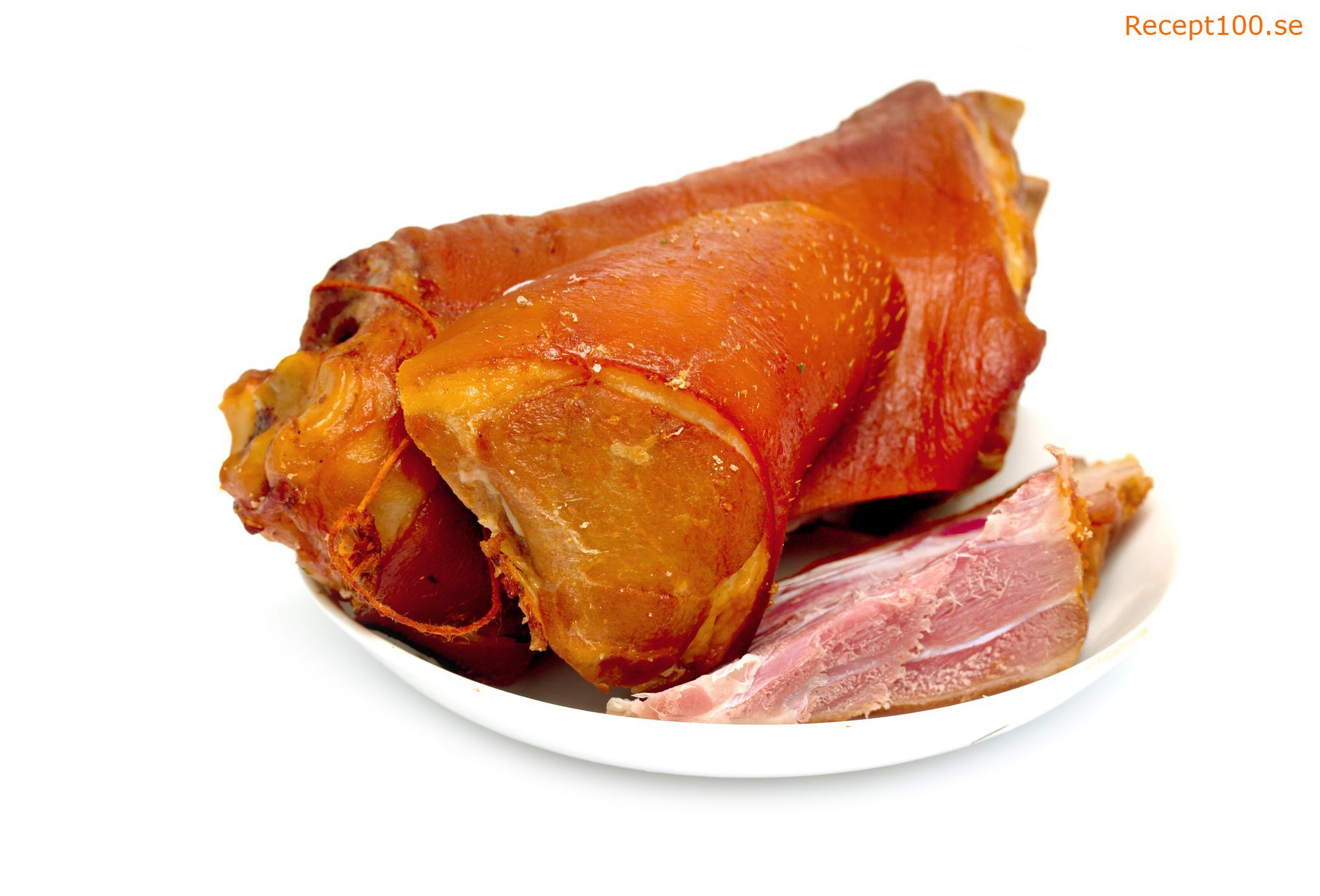Gratinerad potatismos med rökt kycklingkött