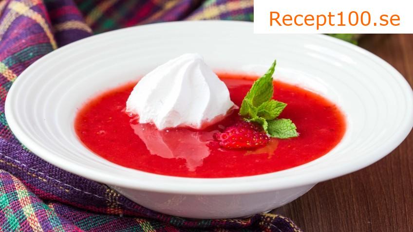 Jordgubbsgazpacho