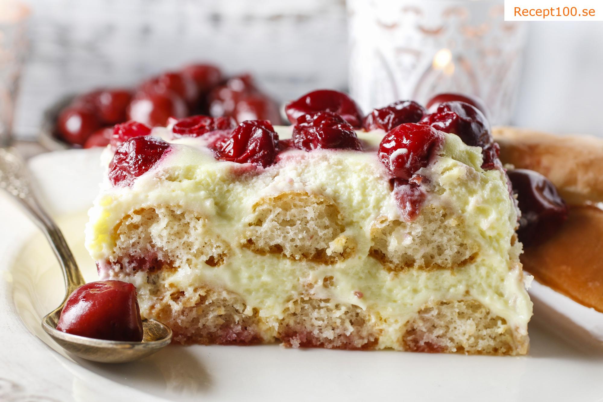 Keso efterrätt i glas