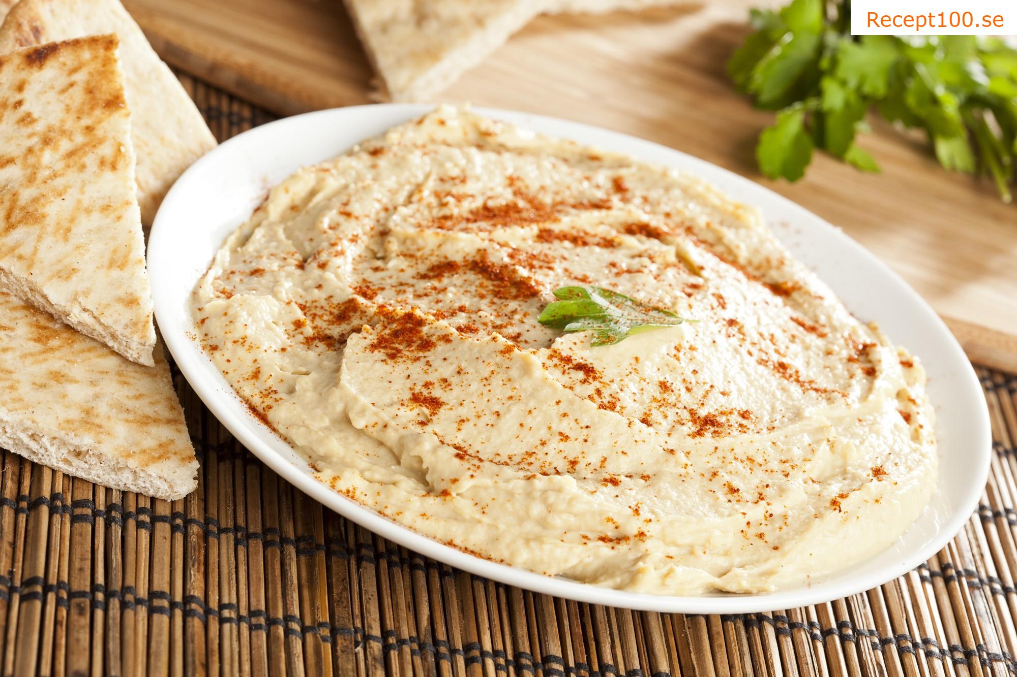 Kikärtspastej (hummus)