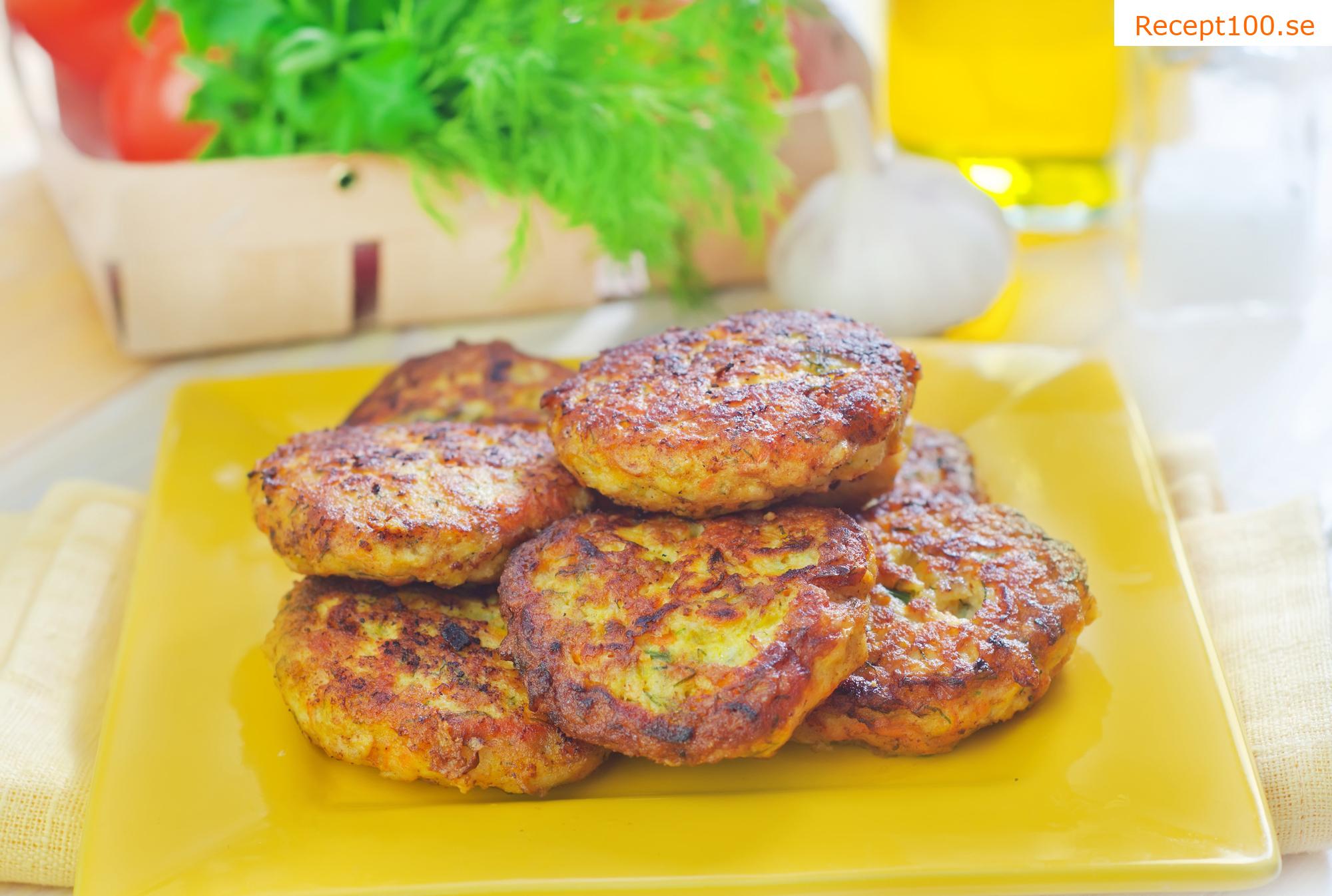 Köttbullar med potatischips