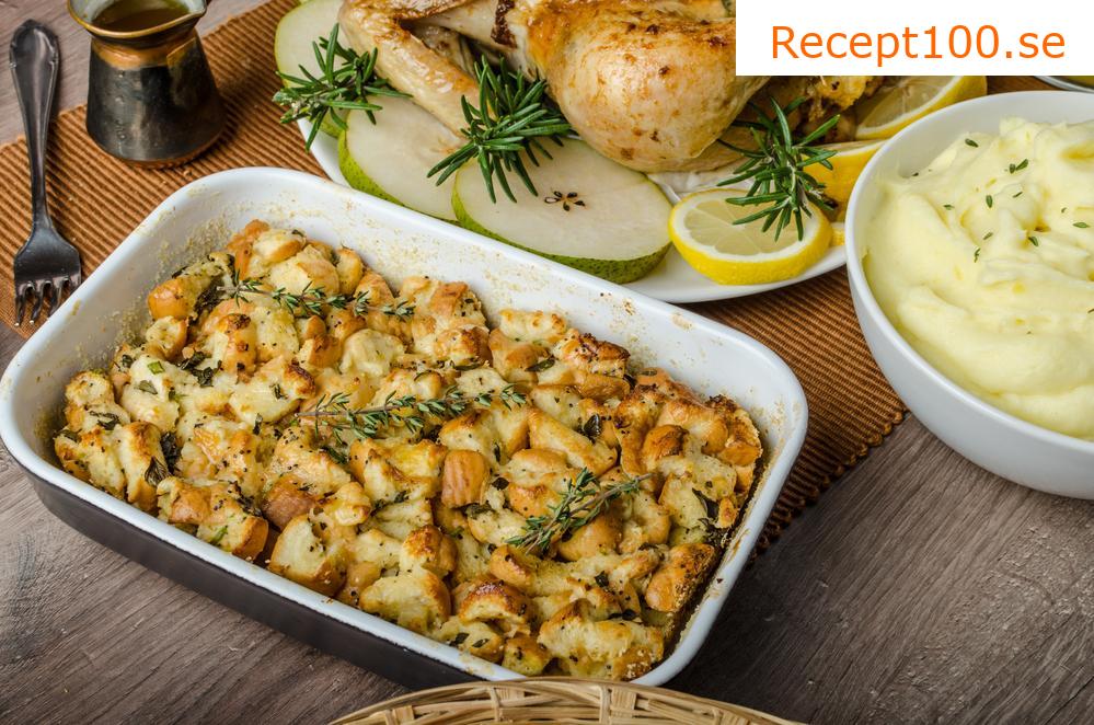 Påskfyllning med rökt kött