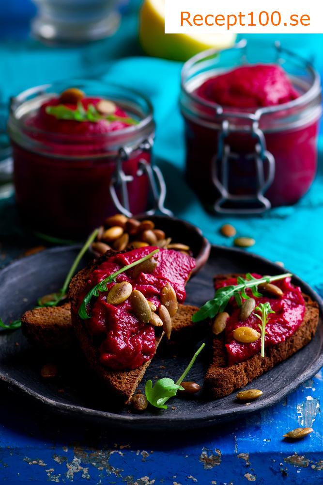 Rödbetspread med pepparrot