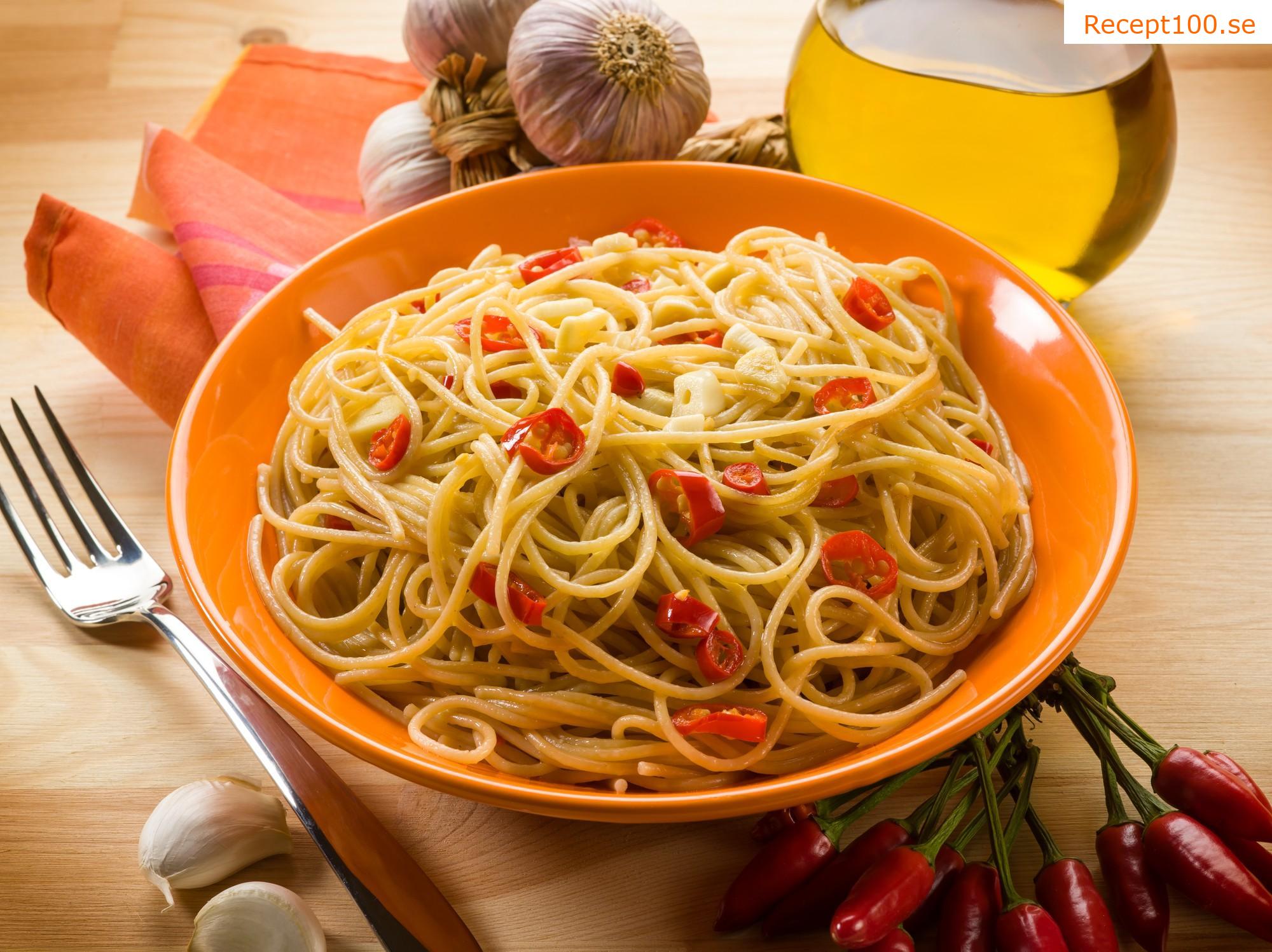 Spaghetti aglio e olio