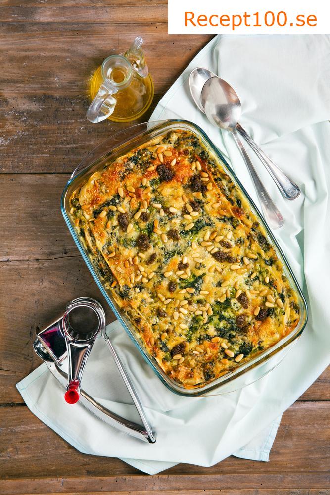 Spinatlasagne
