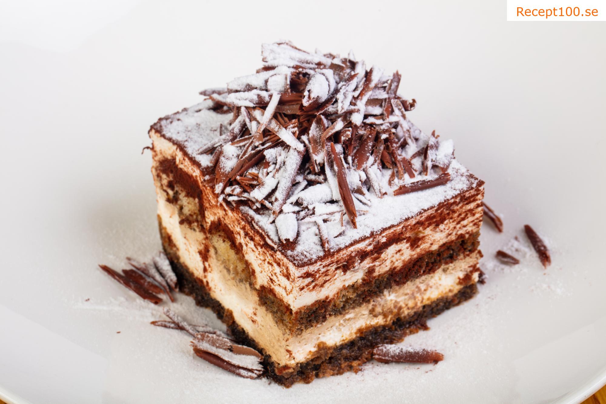 Tiramisu med mascarpone